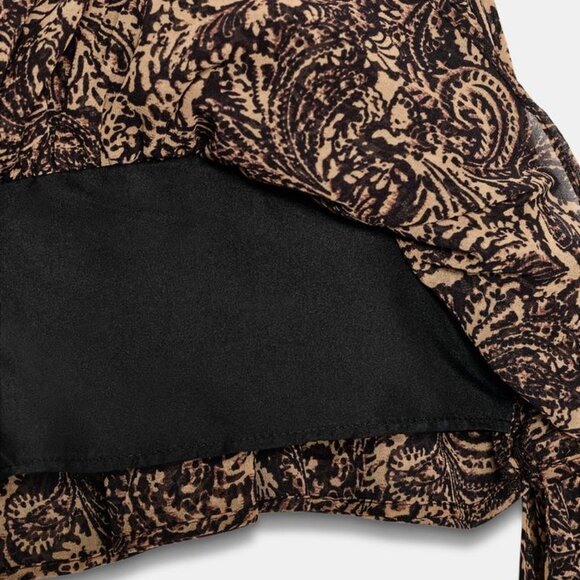 Zara Pleated Ruffle Skort - Picture 8 of 8